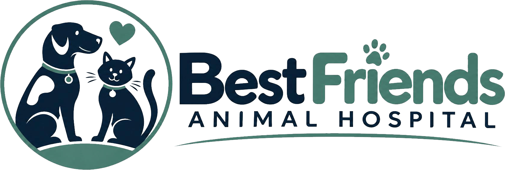 Best Friends Animal Hospital logo